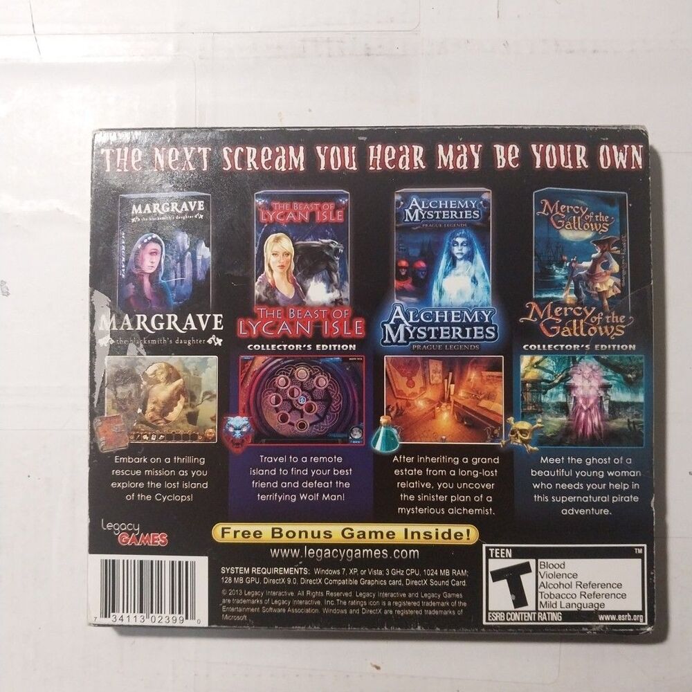 Paranormal Mysteries IV PC Game Amazing Hidden Objects Ancient mystery - Picture 2 of 3